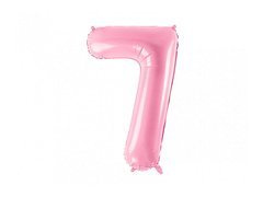 7-es számú rózsaszín fólialufi - 86 cm - 1 db.
