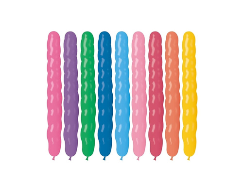 Hosszú gömb alakú lufik - 80 cm - 100 db.