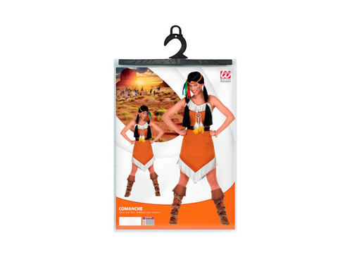 Indián lány jelmez tollas fejpánttal