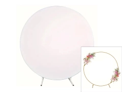 Keret és borító szett kerek lufi falhoz - 180 cm