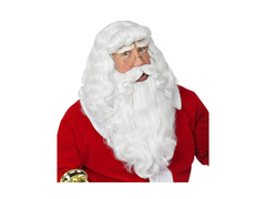 Deluxe Mikulás paróka szakállal és bajusszal