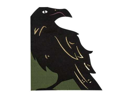 Varjú szalvéta - 32 cm - 16 db.