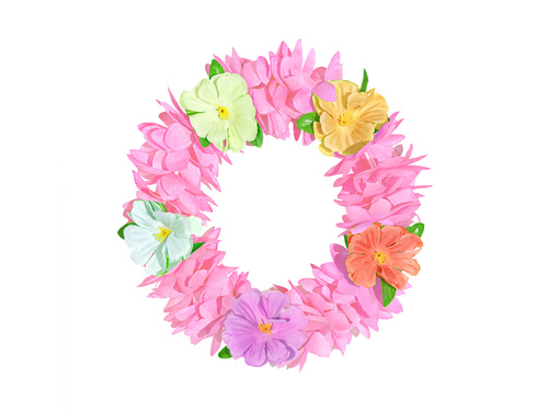 Hawaii fejfűzér rózsaszín - 1 db.