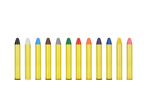 Arcfestő zsírkréták - 12 db.