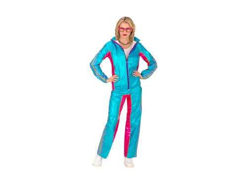 Party jelmez - kék fémes EDM (tréningruha)