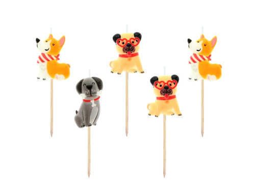 Picker Pies gyertyák - 5 db.