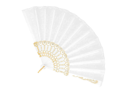 Ventilátor arany mintával - 1 db.