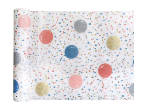 Születésnapi futó lufi - 27 cm x 3 m - 1 db.