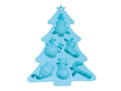 Karácsonyi kekszforma - 6 db.