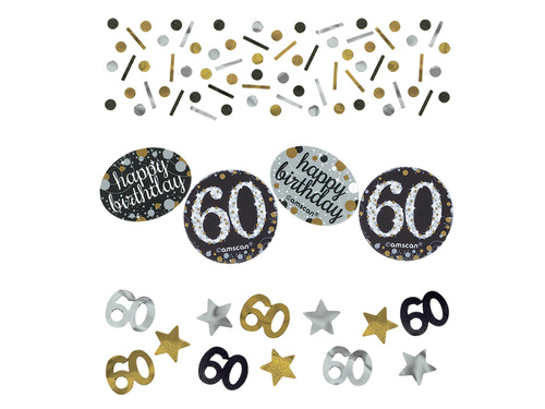 Konfetti 60 - hatvan - 34 g-ért