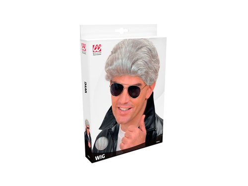 Greaser szürke paróka