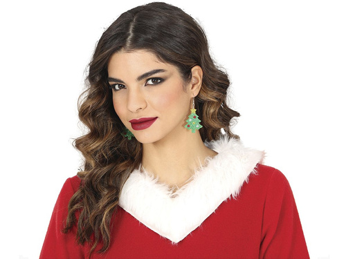 Karácsonyfa fülbevaló - 1 pár