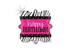 Boldog születésnapot fólialufi - 16" - 1 db.