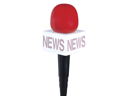 Riporter mikrofon - 1 db.