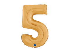 Fólia lufi 5 arany - 26" - 1 db.