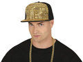 Baseball sapka arany szegecsekkel - 1 db.