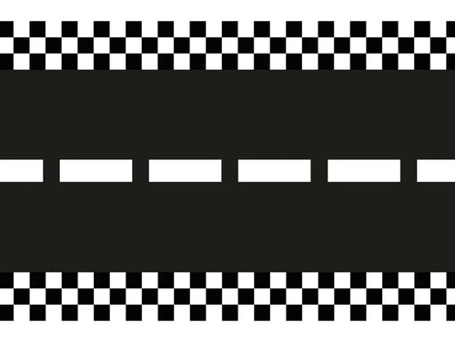 Versenypálya futó - 40 cm x 5 m - 1 db.