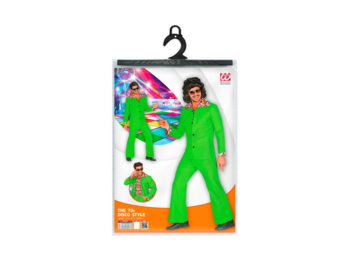 70-es évek diszkó öltöny - neonzöld