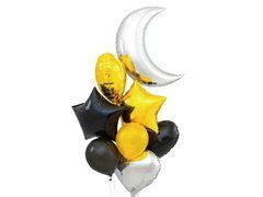 Léggömb készlet holddal - 8 db.