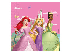 Hercegnő születésnapi szalvéta - Hercegnő - 33 cm - 20 db.