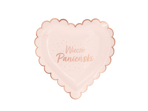 Pohár + szalvéta + papírtányér készlet Valentin-napra - 22 db.