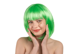 Paróka rojtokkal Neonzöld - 1 db.