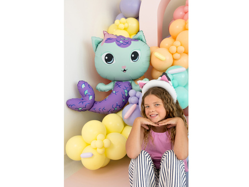 Hableány lufi - 80x82 cm - 1 db.