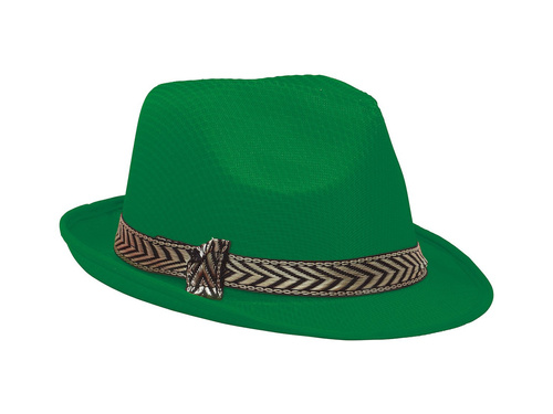 Gengszterkalap zöld - 1 db.