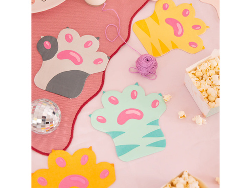 Születésnapi szalvéták Macskák - 32 cm - 12 db.