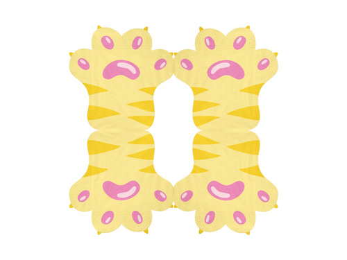 Születésnapi szalvéták Macskák - 32 cm - 12 db.