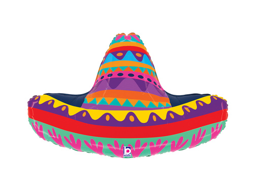 Mexikói sombrero fólialufi - 81x50 cm - 1 db.