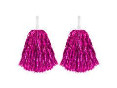 Rózsaszín pomponlány pomponok - 2 db.