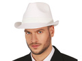Gengszterkalap fehér - 1 db.