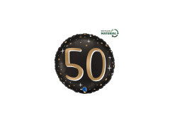 Szikrázó 50 kerek fólialufi - 14" - 1 db.