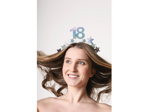 Tizennyolcadik születésnapi szalag ezüst - 1 db.