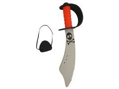 Kalózkard + szemfedő - 1 db.