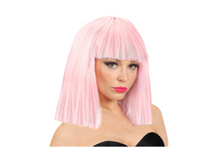 Rózsaszín showgirl paróka