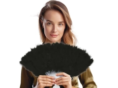 Tollas ventilátor fekete - 1 db.