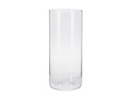 Üvegcső gyertyákhoz - 10x23cm - 1 db.