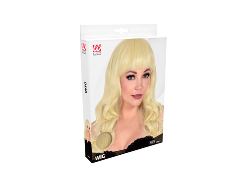 Bella szőke parókája