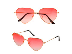 Szív alakú poharak - 1 db.