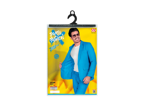 Buli öltözék - azúrkék öltöny