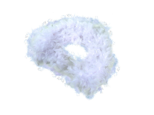 Toll boa - fehér - 180 cm