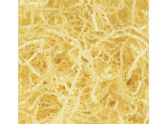 Hullámpapír ajándék töltőanyag - sárga - 50 g