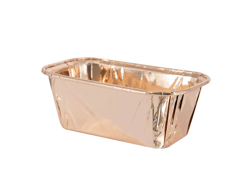 Mini palacsintaformák rózsaszín arany - 11 x 4 cm - 10 db.