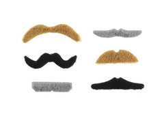 Öntapadós bajusz mix minták - 6 db.