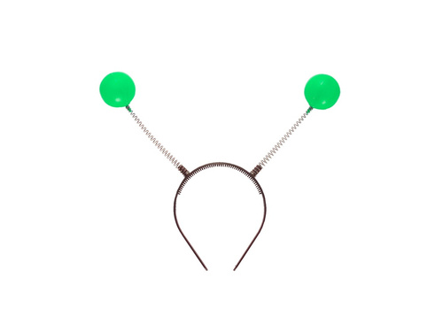 Zöld fejpánt tapintókkal