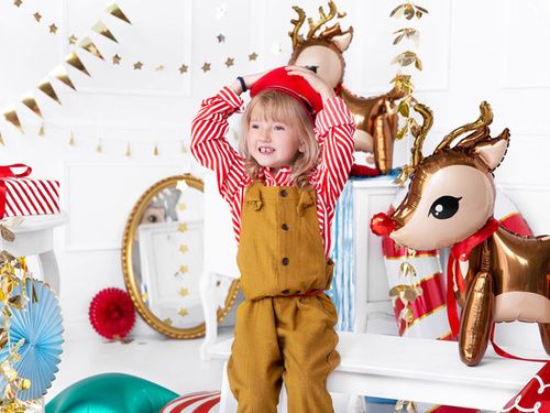 Rénszarvas fólialufi - 50 x 62 cm - 1 db.