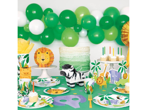 Szafari asztali dekoráció - 5 db.