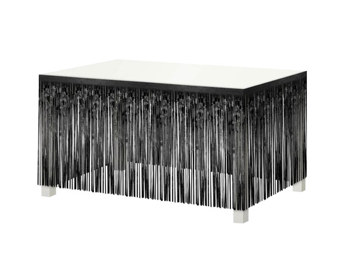 Fekete szegélyléc - 80 x 300 cm - 1 db.
